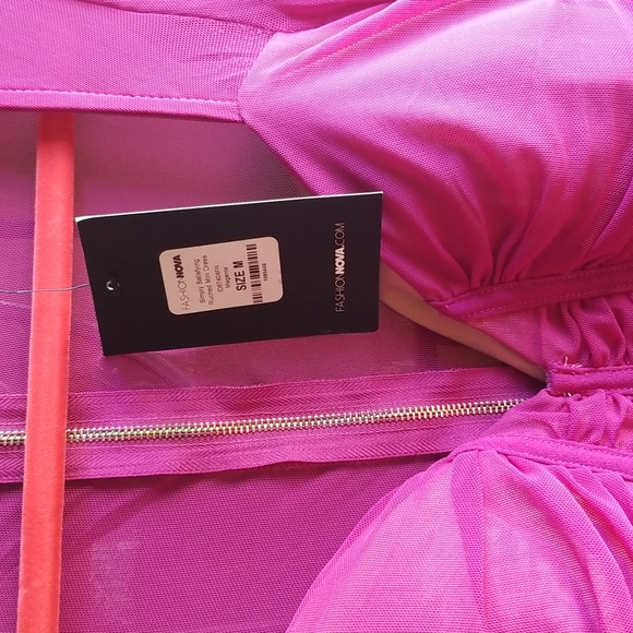 NWT Fashinova Simply Satisfying Ruched Mini Dress - Picture 8 of 12